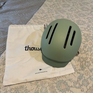 Thousand Sage Green Bike Helmet
